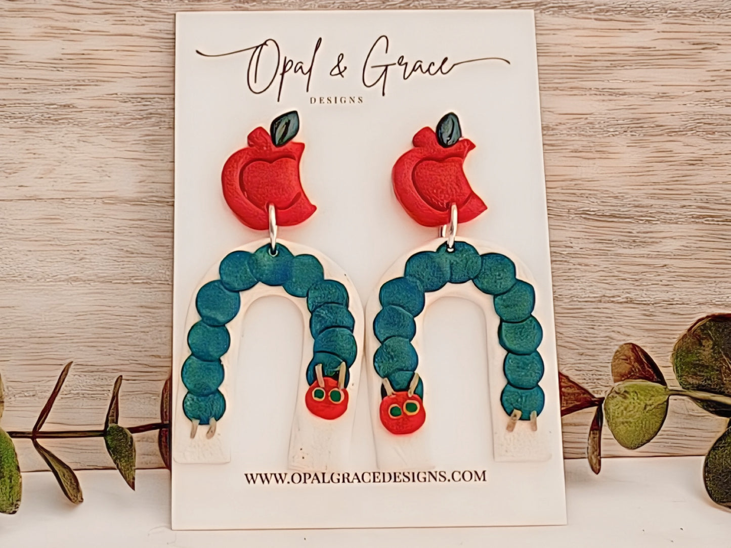 Hungry Caterpillar Earrings