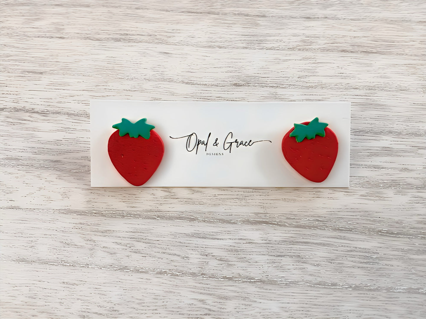 Strawberry studs